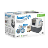 Catit Smartsift Airsift Deluxe Hooded Cat Pan Litter Tray Set - Amazing Amazon