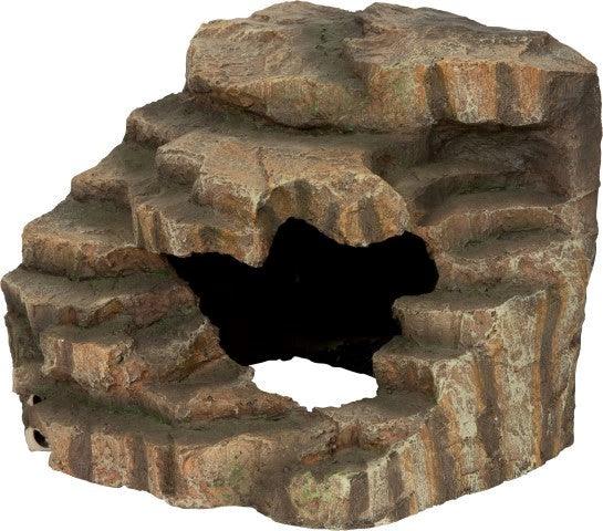 Corner Reptile Rock Basking Hide Large | Aquarium and Reptiles