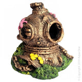 Divers Helmet Aquarium Ornament Small - Amazing Amazon