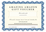 Gift Voucher $30 FREE DELIVERY - Amazing Amazon